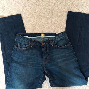 Hugo Boss Orange Mens Blue Jeans Size 34
